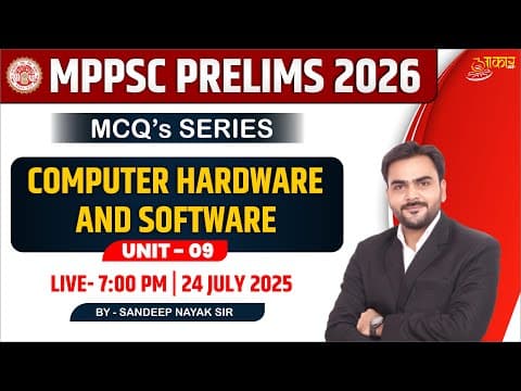 Information & Communication Technology | Mppsc Pre 2026 | Unit - 09 | Mppsc Prelims 2026