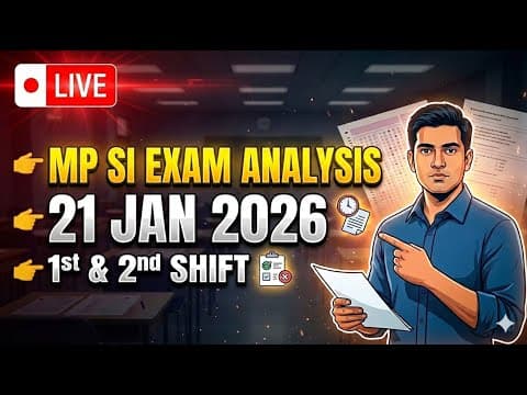 MP SI Exam Analysis 2026